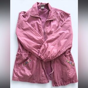 Vintage Pink Windbreaker